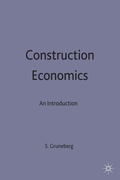 Cover: Construction Economics - Red Globe Press