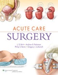 Cover: Acute Care Surgery - Lippincott Williams and Wilkins