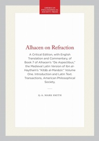 Enlarge image Cover: Alhacen on Refraction - American Philosophical Society Press
