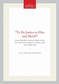 Cover: "to Do Justice to Him and Myself" - American Philosophical Society Press