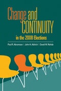 Cover: Change and Continuity in the 2008 Elections - CQ Press
