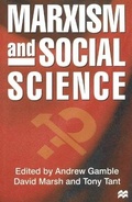 Cover: Marxism and Social Science - Palgrave Macmillan