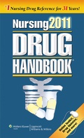 Cover: Nursing Drug Handbook with Online Toolkit 2011 - Lippincott Williams and Wilkins