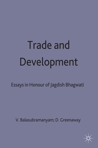 Enlarge image Cover: Trade and Development - Palgrave Macmillan