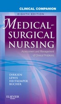 Cover: Clinical Companion to Medical-surgical Nursing - Mosby