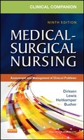 Cover: Clinical Companion to Medical-Surgical Nursing - Mosby