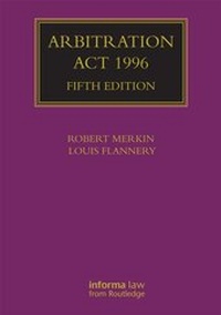 Abbildung von: Arbitration Act 1996 - Informa Healthcare