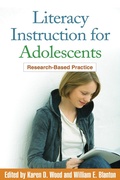 Cover: Literacy Instruction for Adolescents - The Guilford Press