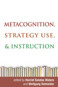 Bild: Metacognition, Strategy Use, and Instruction - The Guilford Press