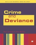 Cover: Crime and Deviance - Palgrave Macmillan