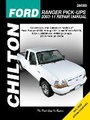 Cover: Ford Ranger Pick Ups 2000-11/Mazda B-Series Pick Ups (Chilton) - Haynes Manuals Inc