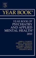 Cover: Year Book of Psychiatry and Applied Mental Health 2010 - Mosby