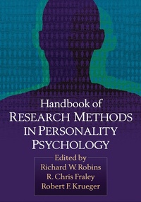 Enlarge image Cover: Handbook of Research Methods in Personality Psychology - The Guilford Press