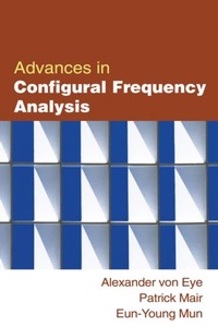 Enlarge image Cover: Advances in Configural Frequency Analysis - Guilford Publications