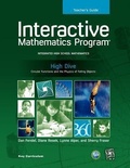 Cover: Imp 2e Y3 High Dive Teacher's Guide - Key Curriculum Press