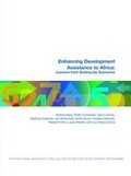 Cover: Enhancing development assistance to Africa - International Monetary Fund (IMF)