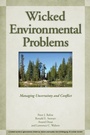 Cover: Wicked Environmental Problems - NYU Press