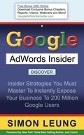 Cover: Google AdWords Insider - Morgan James Publishing llc