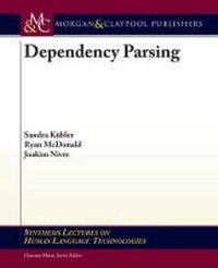 Enlarge image Cover: Dependency Parsing - Morgan & Claypool Publishers