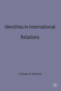 Cover: Identities in International Relations - Palgrave Macmillan