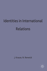 Enlarge image Cover: Identities in International Relations - Palgrave Macmillan