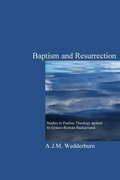 Cover: Baptism and Resurrection - Wipf & Stock Publishers
