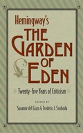 Cover: Hemingway's 'the Garden of Eden' - Kent State University Press