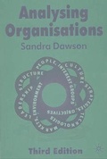 Cover: Analysing Organisations - Palgrave Macmillan