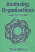 Cover: Analysing Organisations - Red Globe Press