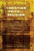 Cover: Christian Faith as Religion - Wipf & Stock Publishers