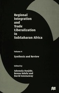 Cover: Regional Integration and Trade Liberalization in SubSaharan Africa - Palgrave Macmillan