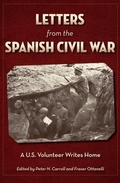 Cover: Letters from the Spanish Civil War - Kent State University Press