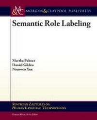 Enlarge image Cover: Semantic Role Labeling - Morgan & Claypool Publishers