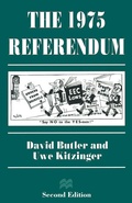 Cover: The 1975 Referendum - Palgrave Macmillan