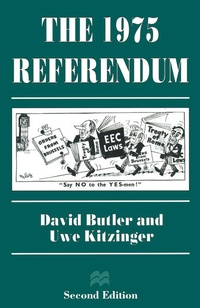 Enlarge image Cover: The 1975 Referendum - Palgrave Macmillan
