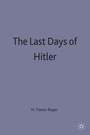 Cover: The Last Days of Hitler - Palgrave Macmillan