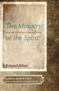 Cover: The Ministry of the Spirit - Wipf & Stock Publishers