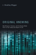 Cover: Original Knowing - Wipf & Stock Publishers