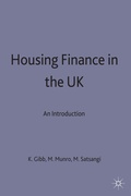 Cover: Housing Finance in the UK - Red Globe Press