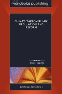 Abbildung von: China's Takeover Law - Vandeplas Publishing