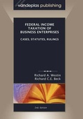 Cover: Federal Income Taxation of Business Enterprises, Cases, Statutes, Rulings - Vandeplas Publishing