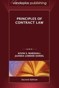 Cover: Principles of Contract Law - Second Edition - Vandeplas Publishing