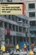 Cover: The Irish Question and British Politics, 1868-1996 - Red Globe Press