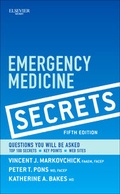 Cover: Emergency Medicine Secrets - Mosby