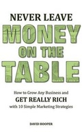 Cover: Never Leave Money on the Table - How to Grow Any Business and Get Really Rich with 10 Simple Marketing Strategies - Kathode Ray Enterprises, LLC