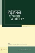 Cover: The International Journal of Sport and Society - Common Ground Publishing