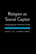 Cover: Religion as Social Capital - Baylor University Press