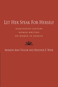 Cover: Let Her Speak for Herself - Baylor University Press