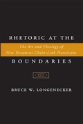 Cover: Rhetoric at the Boundaries - Baylor University Press