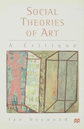 Cover: Social Theories of Art - Red Globe Press